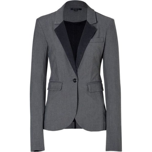 NWT Rachel Zoe Hutton Denim Blazer - Picture 2 of 5